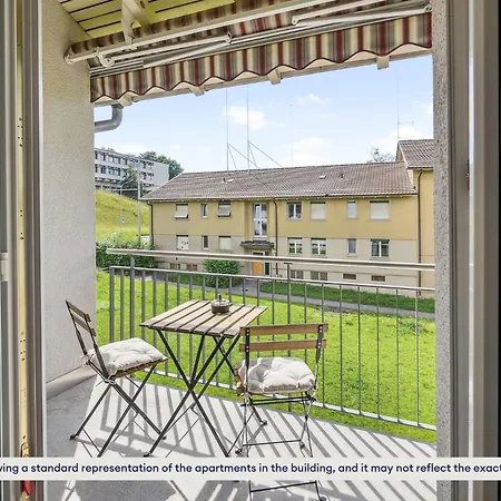 Urban Living Redefined: Apartment In Oerlikon Curych Exteriér fotografie